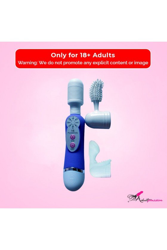 16 Speed Cordlless Magic Wand Massager VM-008