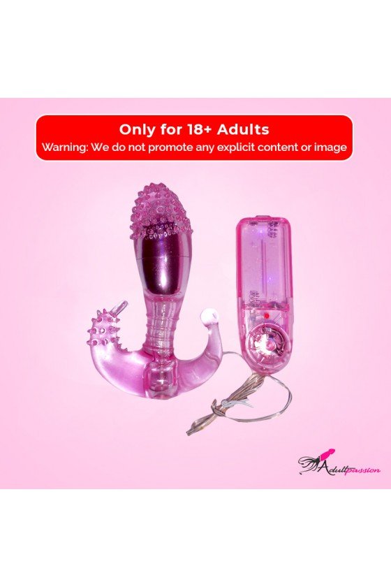 Triple Stimulatton Super Strong Soft Rabbit Vibrator RV-016