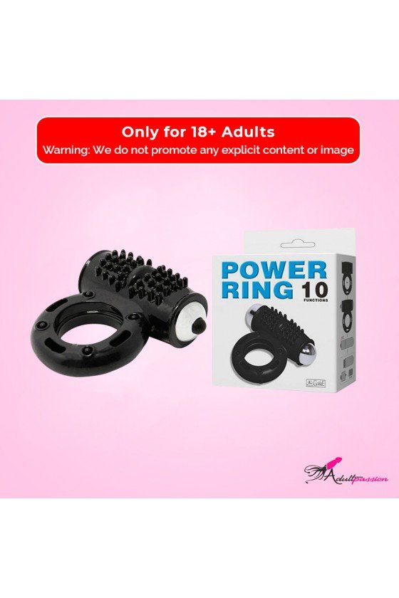 Pretty Love Black Power Ring CR-021