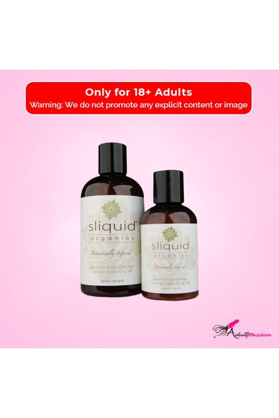 Natural lubricanting Silk Organic by Sliquid 125ml CGS-023