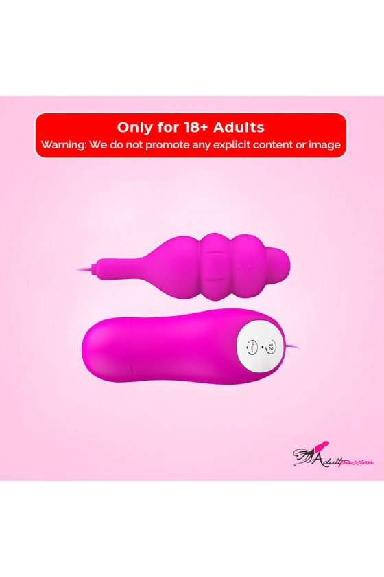 Purple Bullet Vibrator with 12 Vibration Settings BV-042